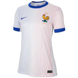 Nike - Camiseta Francia Segunda Equipación Eurocopa 2024 Mujer, Mujer, White-Bright Blue-University Red, XS