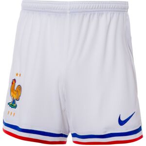 Nike - Pantalón corto Francia Primera Equipación Eurocopa 2024 Mujer, Mujer, White-Bright Blue, S