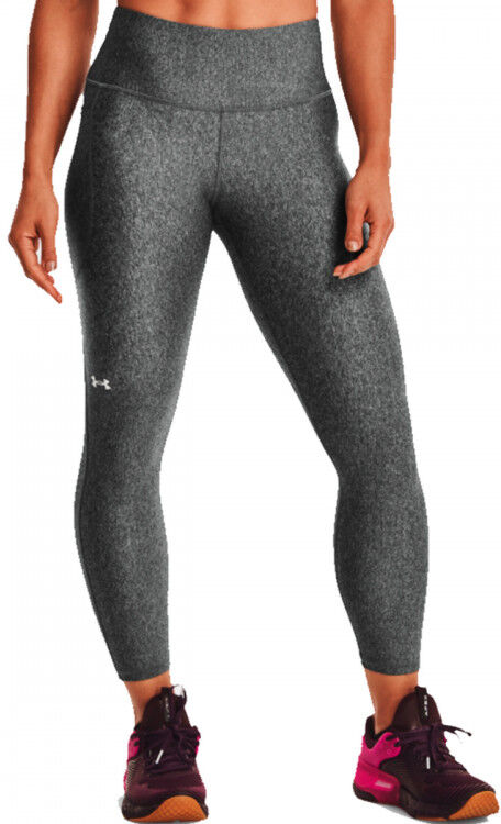 Under Armour - Malla UA Hg Armour Hi Answle Legging Mujer, Mujer, Charcoal Light Heather-White, S