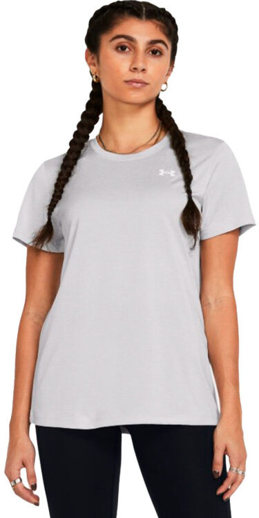 Under Armour - Camiseta Tech Twist Mujer, Mujer, Halo Gray, L