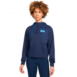 Nike - Sudadera Francia Fanswear Euro 2022 Mujer, Mujer, Blackened Blue, XS