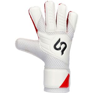 SP Fútbol - Guantes de portero Valor Base Niño, Unisex, Blanco-Rojo, 3 SP Fútbol - Guantes de portero Valor Base Niño, Unisex, Blanco-Rojo, 3