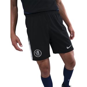 Nike - Pantalón corto Chelsea FC x Total 90 Tercera Equipación 2025-2026, Unisex, Black-Field Silver-Field Silver, S Nike - Pantalón corto Chelsea FC x Total 90 Tercera Equipación 2025-2026, Unisex, Black-Field Silver-Field Silver, S