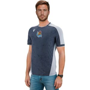 Macron - Camiseta oficial Real Sociedad Segunda Equipación 2025-2026, Unisex, Azul, S Macron - Camiseta oficial Real Sociedad Segunda Equipación 2025-2026, Unisex, Azul, S