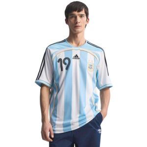 Adidas - Camiseta oficial Messi Argentina AFA Edición Especial 2006, Unisex, White - Clear Blue, XL Adidas - Camiseta oficial Messi Argentina AFA Edición Especial 2006, Unisex, White - Clear Blue, XL