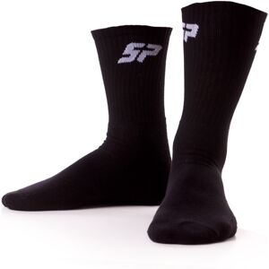 SP Fútbol - Calcetines Media Caña (3 Pares), Unisex, Negro, 46-49