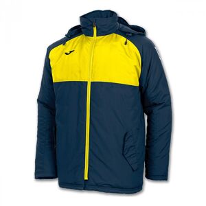 Joma - Chaquetón Andes, Unisex, Marino-Amarillo, 5XS