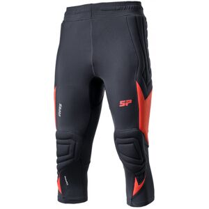 SP Fútbol - Pantalón pirata Caos, Hombre, Negro, 2XL