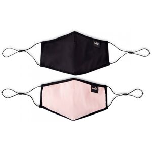 Puma - Mascarilla Core Face Mask (2 Unidades), Unisex, Apricot Blush-Black