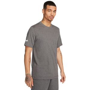 Nike - Camiseta Park 20 Swoosh Arm m/c, Hombre, Charcoal Heather-White, 3XL