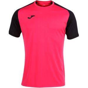 Joma - Camiseta Academy IV m/c, Unisex, Fucsia-Negro, S