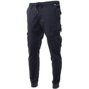 Reell - Pantalón largo Reflex Rib Cargo, Hombre, Navy, M