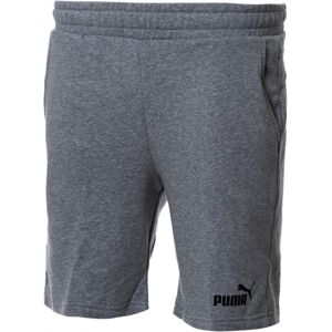 Puma - Pantalón corto Essentials, Hombre, Medium Gray Heather, XL