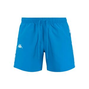 Kappa - Pantalón corto Coney 222 Banda Swimming, Hombre, Blue Smurf-White, S