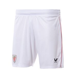 Castore - Pantalón corto Athletic Club Bilbao Tercera Equipación 2023-2024 Niño, Unisex, Brilliant White-Racing Red, XL