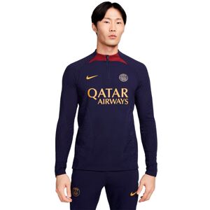 Nike - Sudadera Paris Saint-Germain Training 2023-2024, Unisex, Blackened Blue-Blackened Blue-Red-Gold Suede, M