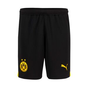 Puma - Pantalón corto BVB Borussia Primera Equipación 2023-2024, Unisex, Black-Cyber Yellow, S