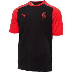 Puma - Camiseta AC Milan Fanswear 2023-2024, Unisex, Black-Red, XL