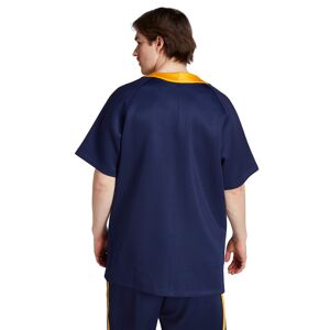 Adidas - Camiseta Originals Classics +, Hombre, Dark Blue-Crew Yellow, S