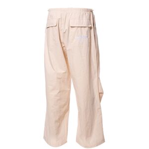 Karl Kani - Pantalón largo Small Signature Parachute, Hombre, Off White, M