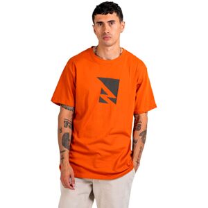 Reell - Camiseta Square, Hombre, Orange Spice, S