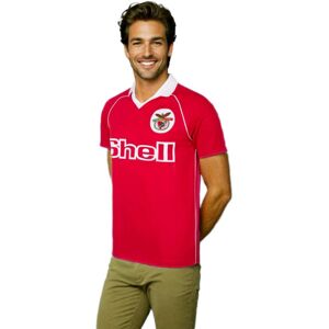 COPA - Camiseta SLB Benfica Primera Equipación Retro, Unisex, Red, M