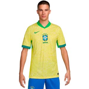 Nike - Camiseta Brasil Primera Equipación Copa América 2024, Unisex, Dynamic Yellow-Lemon Chiffon-Green Spark, M