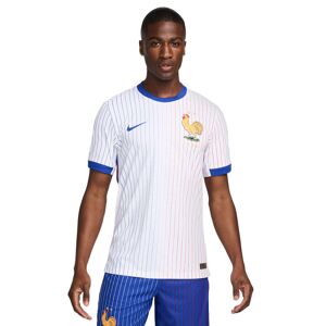 Nike - Camiseta Francia Segunda Equipación Authentic Eurocopa 2024, Unisex, White-Bright Blue-University Red, L
