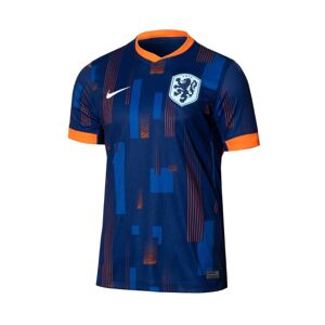 Nike - Camiseta Holanda Segunda Equipación Eurocopa 2024, Unisex, Blue Void-Safety Orange-Copa-White, S