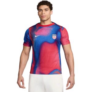 Nike - Camiseta Estados Unidos Pre-Match Juegos Olímpicos 2024, Unisex, White-Sport Red-Old Royal, L