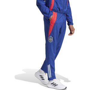 Adidas - Pantalón largo España Pre-Match Eurocopa 2024, Unisex, Victory Blue-Ray Red, S