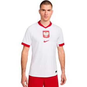 Nike - Camiseta Polonia Primera Equipación Authentic Eurocopa 2024, Unisex, White-Sport Red-Sport Red, XL