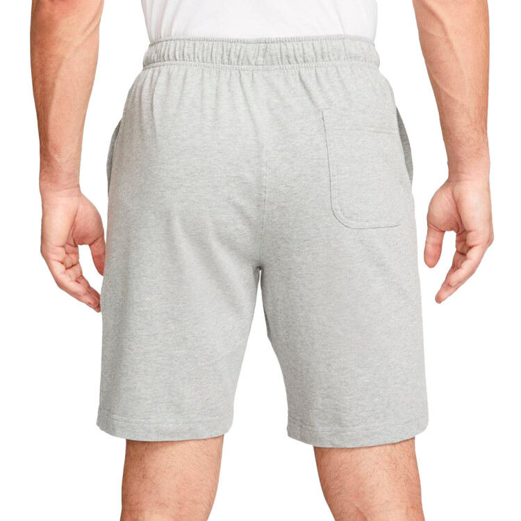 Nike - Pantalón corto Sportswear Club, Hombre, Dark Grey Heather-White, M