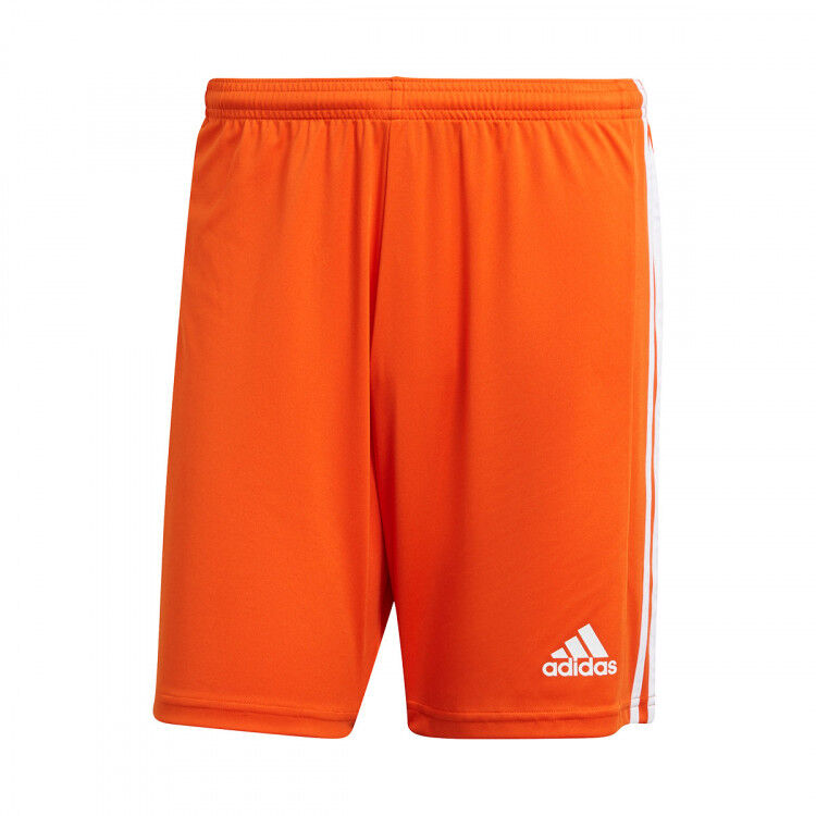 Adidas - Pantalón corto Squadra 21, Hombre, Orange-White, XL