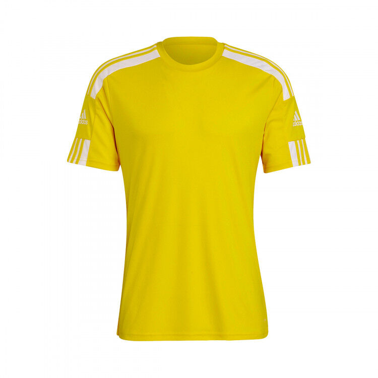 Adidas - Camiseta Squadra 21 m/c, Hombre, Yellow-White, 2XL