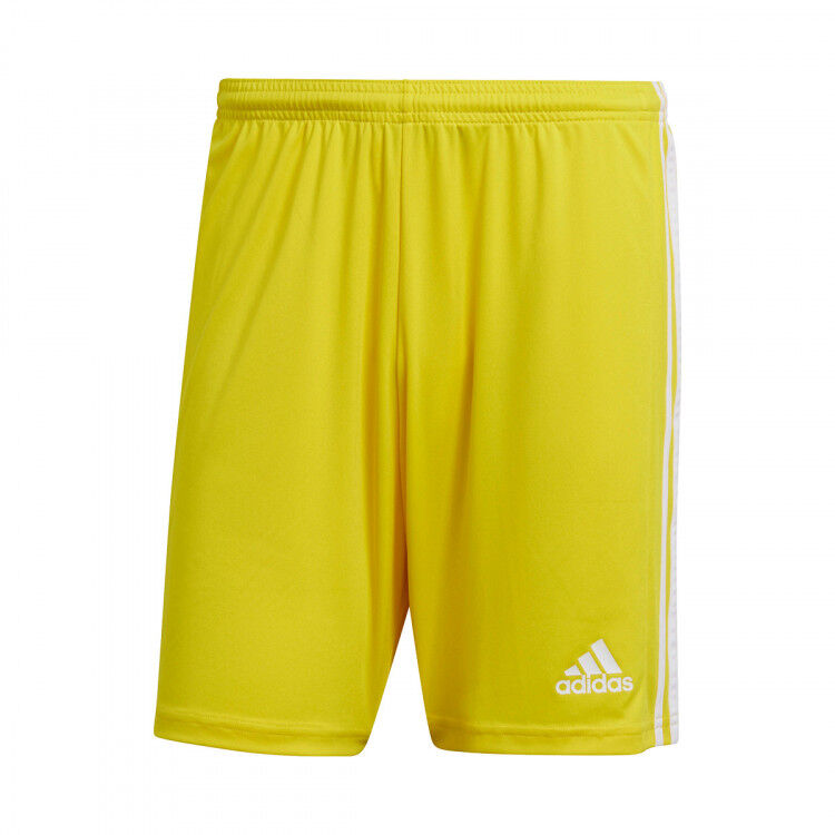 Adidas - Pantalón corto Squadra 21, Hombre, Yellow-White, L