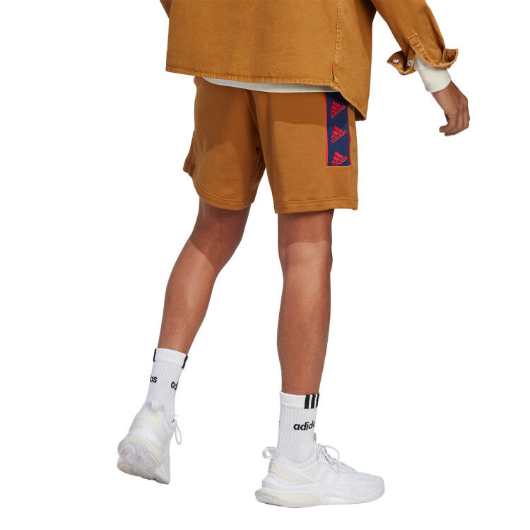 Adidas - Pantalón corto Essentials Big Logo, Hombre, Bronze Strata, XL