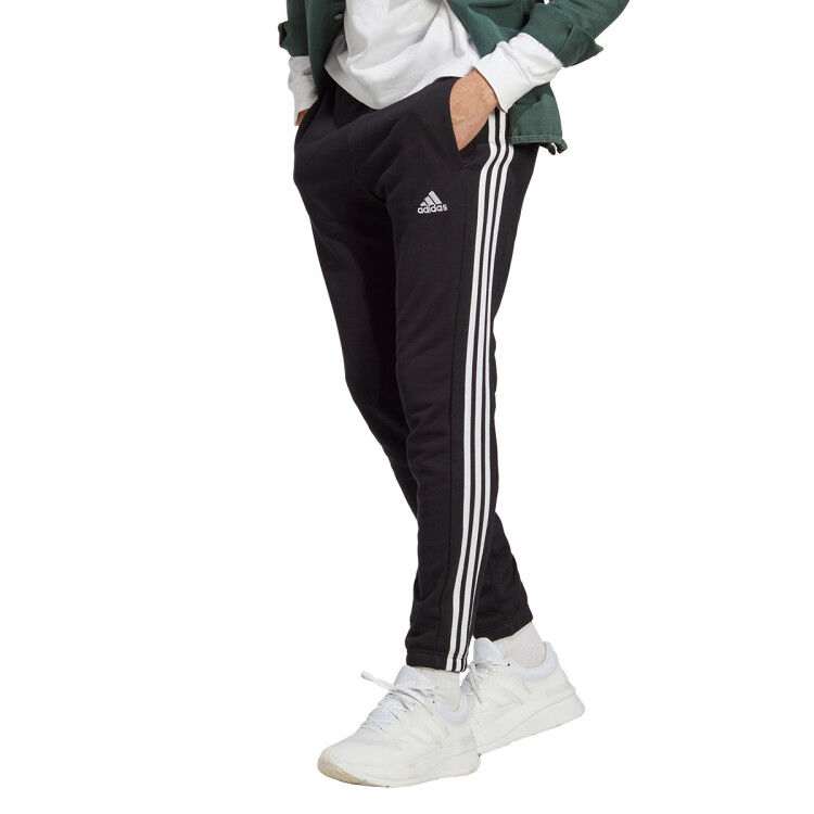 Adidas - Pantalón largo Essentials 3 Stripes, Hombre, Dark Marine, XL