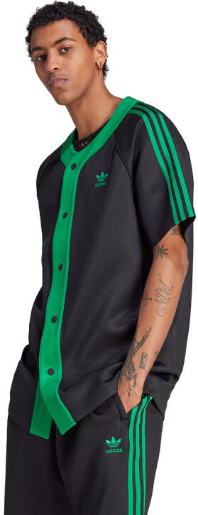 Adidas - Camiseta Originals Classics +, Hombre, Black-Green, M