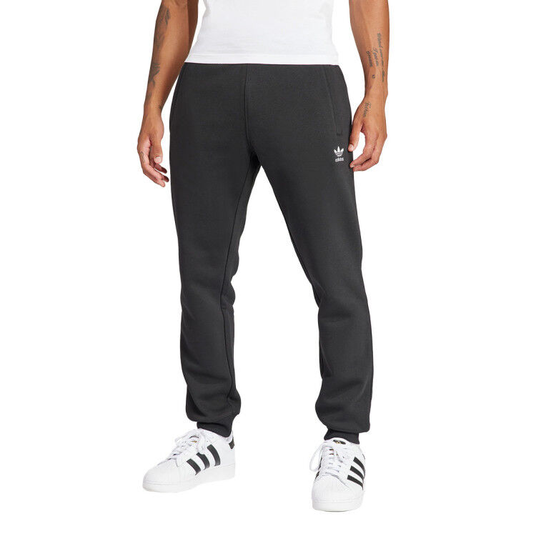 Adidas - Pantalón largo Trefoil Essentials, Hombre, Black, M