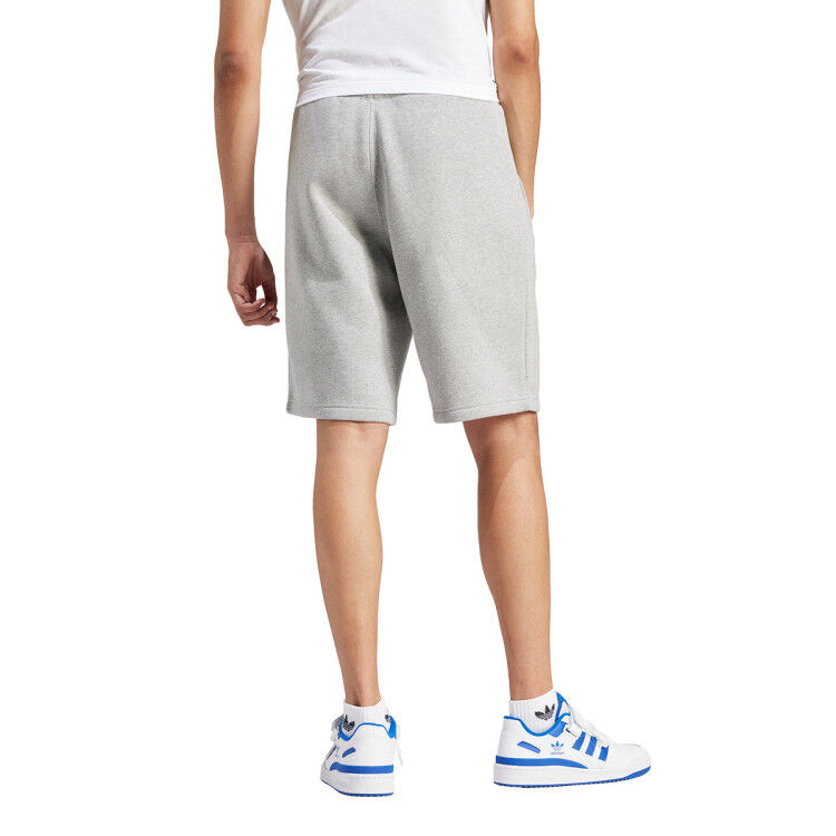 Adidas - Pantalón corto Trefoil Essentials, Hombre, medium grey heather, M