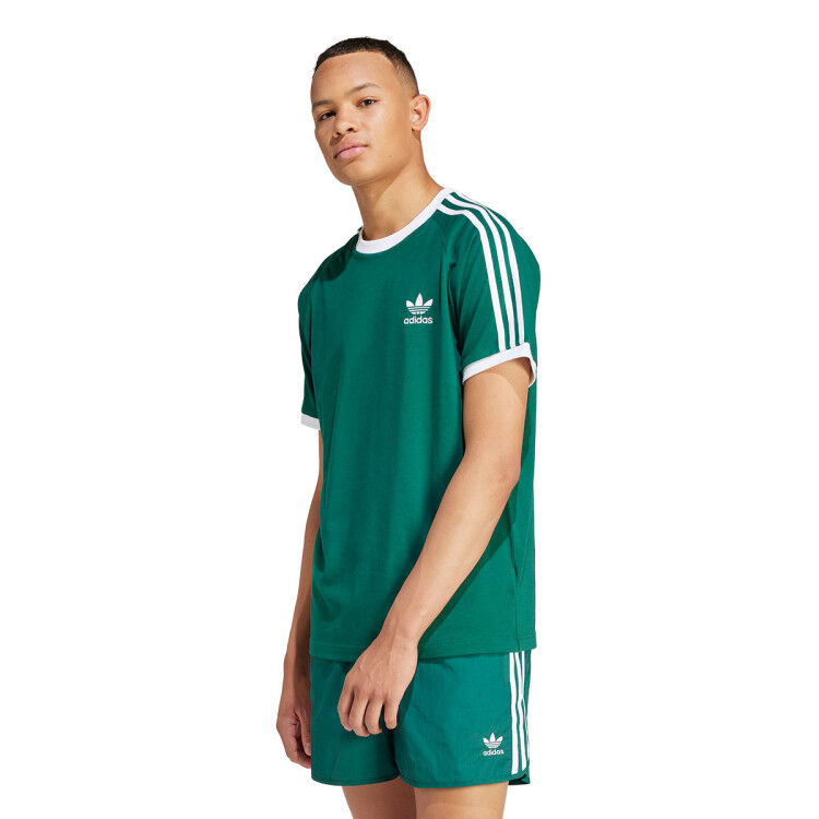 Adidas - Camiseta Adicolor, Hombre, collegiate green, S