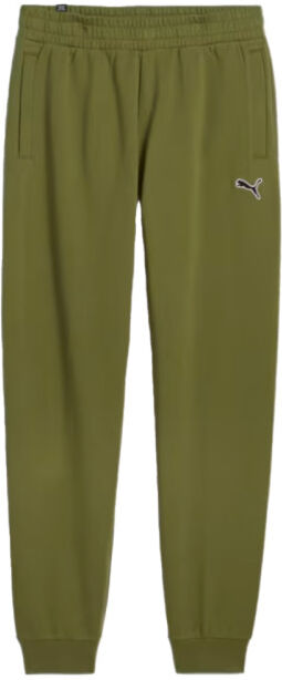 Puma - Pantalón largo Better Essentials, Hombre, Verde Oliva, S