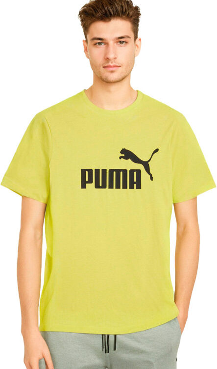 Puma - Camiseta Essentials Logo, Hombre, Alchemy Pink, M