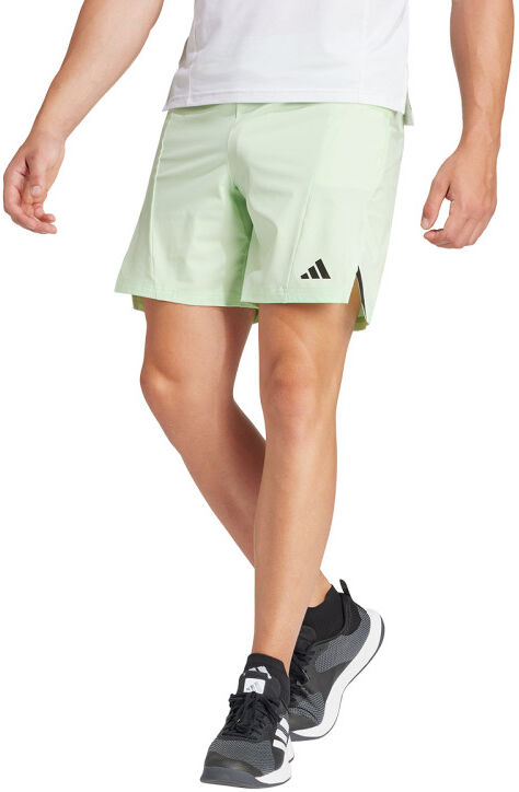 Adidas - Pantalón corto Design For Training, Hombre, Semi Green Spark, M