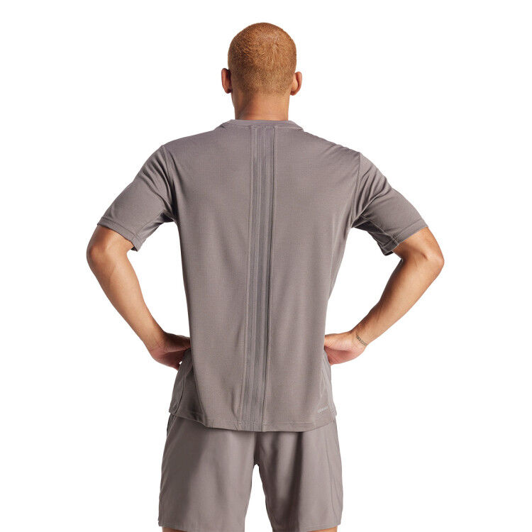 Adidas - Camiseta Hiit, Hombre, Charcoal, M