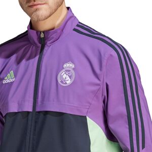 Adidas - Chaqueta Real Madrid CF Training 2022-2023, Unisex, Active Purple-Night Navy, S