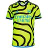 Adidas - Camiseta Arsenal FC Segunda Equipación Authentic 2023-2024, Unisex, Solar Yellow-Black, 2XL