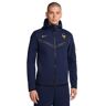 Nike - Chaqueta Francia Fanswear Eurocopa 2024, Unisex, Blackened Blue-Club Gold, L