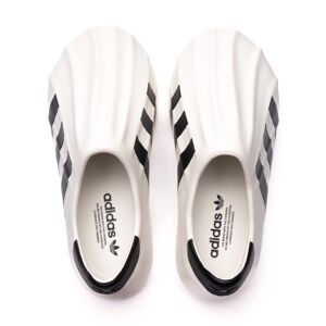 Adidas - Chanclas Adifom Superstar, Hombre, Core White-Core Black-Core Black, 9 UK